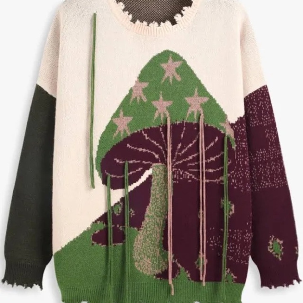 Cider Olive and Ivory Knitwear